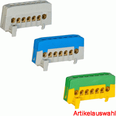 Pollmann Schieneblock fingersichere  7-polig