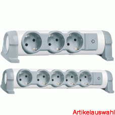 Legrand Tischverteiler SSD drehbar und beleuchtetem Schalter ohne Kabel