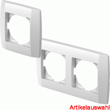 TEM Rahmen LOGIQ BOLD weiß glänzend