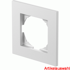 TEM Rahmen LOGIQ FLAT weiß glänzend