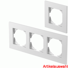 TEM Rahmen LOGIQ FLAT weiß glänzend