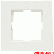 Viko Abdeckrahmen Karre reinweiß