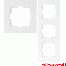 Viko Abdeckrahmen Karre reinweiß