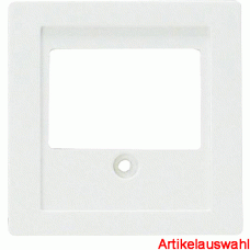 Viko Abdeckung Karre reinweiß