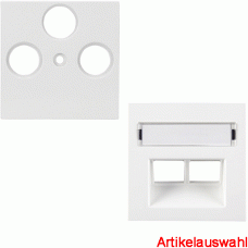 Viko Abdeckung Karre reinweiß