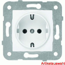 Viko Schukosteckdose Karre reinweiß