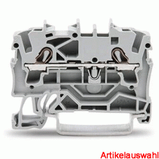 Wago Durchgangsreihenklemme 0,25-2,5 mm²