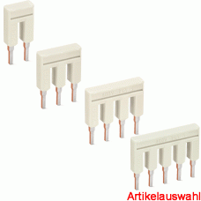 Wago Kammbrücker Nennstrom 25A isoliert lichtgrau