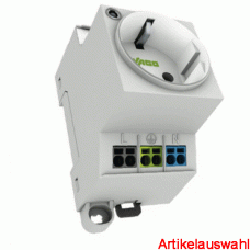 Wago Schaltschrank-Steckdose mit LED-Statusanzeige