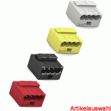 Wago MICRO-Verbindungsdosenklemme 4-Leiter-Klemme 0,6-0,8 mm²