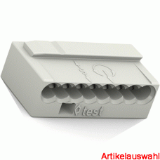 Wago Verbindungsklemme MICRO 8-Leiter-Klemme 0,6-0,8 mm²