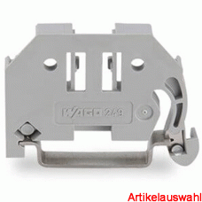 Wago Schraubenlose Endklammer