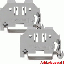 Wago Schraubenlose Endklammer