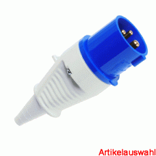 Walther CEE Stecker 3-polig 230V 6h IP44