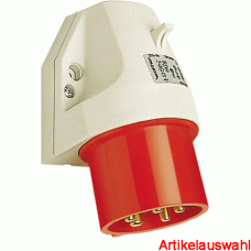 Walther CEE Wandgerätestecker 5-polig 400V 6h IP44