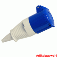 Walther CEE Kupplung 3-polig 230V 6h IP44