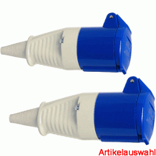 Walther CEE Kupplung 3-polig 230V 6h IP44