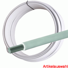 Dehn Runddraht Alu weich Kunststoffmantel Ø 8 mm RD8ALU/K