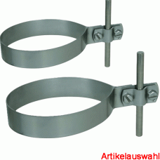 Dehn Regenrohrschelle NIRO mit Überleger