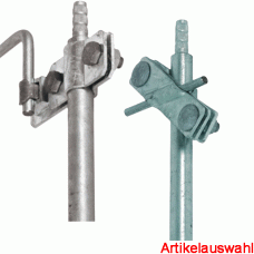 Dehn Anschlussschelle St/tZn für Tiefenerder