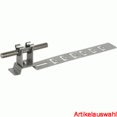 Dehn Dachleitungshalter NIRO mit geprägter Strebe für Dachflächen