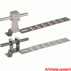 Dehn Dachleitungshalter NIRO mit geprägter Strebe für Dachflächen