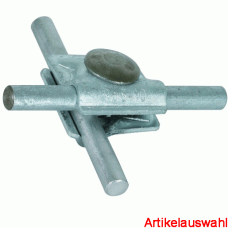 Dehn MV-Klemme St/tZn Kreuz und parallel