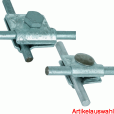 Dehn MV-Klemme St/tZn Kreuz und parallel