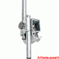 Dehn Dachrinnenklemmen St/tZn Ø 16-22 mm