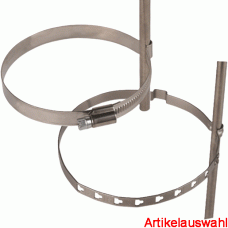 Dehn Leitungshalter NIRO für Regenfallrohre