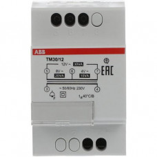 ABB Klingeltrafo 30VA 12VAC für Verteilereinbau TM30/12