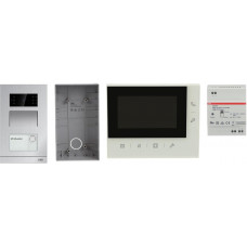 ABB Welcome Sprechanlage Einfamilienhaus Set Video 4,3" Unterputz M20522