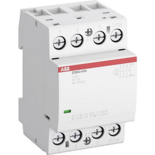 ABB Installationsschütz 4 Schließer ESB 40A 230V