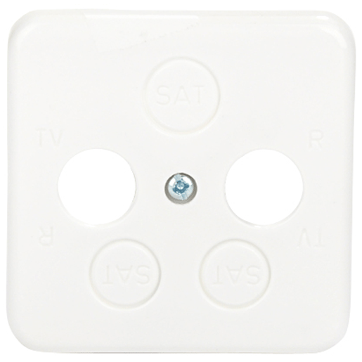 Presto-Vedder Antennen Abdeckung 3-Loch ultraweiß Presto-Vedder Antennen Abdeckung 3-Loch ultraweiß