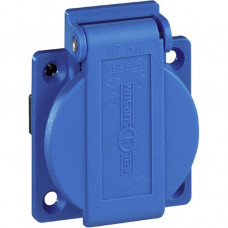 ABL-SURSUM Einbau Steckdose 1461 blau Thermoplast