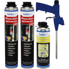 BekoGroup NBS Pistolenschaum Set Blue