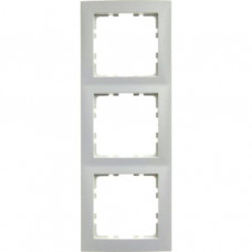 Berker Abdeckrahmen 3-fach S.1 polarweiß / glänzend 10138989