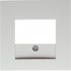 Berker Zentralstück für TAE-Steckdose S.1/B.3/B .7 Glas polarweiß glänzend 10338919