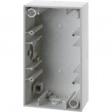 Berker Aufputz-Gehäuse 2-fach S.1 glänzend polarweiß 10428989