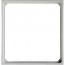 Berker Adapterring für Zentralstück 50x50 mm S.1/B.3/B.7 polarweiß glänzend 11099089