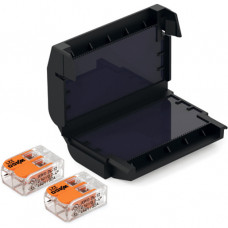 Cellpack EASY-PROTECT mit WAGO COMPACT-Verbindungsklemmen 2x2 Phasen max. 4mm²