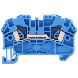 Conta Clip Durchgangsklemme ZRK 2,5/2A blau