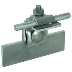 Dehn Falzklemme mit vergrößerter Anschlussfläche Alu Rd. 6-10 mm 365.051 Dehn Falzklemme mit vergrößerter Anschlussfläche Alu Rd. 6-10 mm 365.051