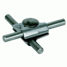 Dehn MV-klemme Kreuz und parallel NIRO Rd. 10 mm 391.069