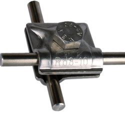 Dehn MV-klemme Kreuz und parallel NIRO (V4A) Rd. 8-10 mm 390.079 Dehn MV-klemme Kreuz und parallel NIRO (V4A) Rd. 8-10 mm 390.079