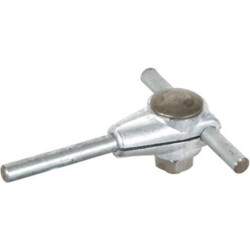 Dehn Verbinder ZG für T-Anordnungen Rd. 8 mm T 310.008 Dehn Verbinder ZG für T-Anordnungen Rd. 8 mm T 310.008