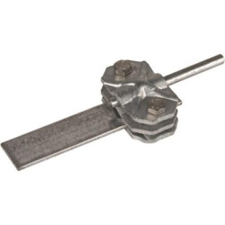 Dehn Verbindungs- / Trennklemme St/tZn Rd./Fl. 5-10/30-40 mm 454.000