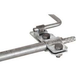 Dehn Anschlussschelle für Tiefenerder Ø 20 mm Rd./Fl. 7-10 mm St/tZn 620.011 Dehn Anschlussschelle für Tiefenerder Ø 20 mm Rd./Fl. 7-10 mm St/tZn 620.011