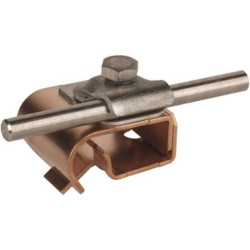 Dehn Dachrinnenklemme Zweimetall Kupfer/St/tZn Ø 16-22 mm Rd. 6-10 mm 339.167 Dehn Dachrinnenklemme Zweimetall Kupfer/St/tZn Ø 16-22 mm Rd. 6-10 mm 339.167