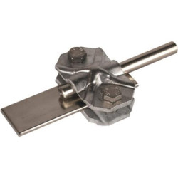 Dehn Verbindungs- / Trennklemme St/tZn Rd./Fl. 7-10/30-40 mm 454.100